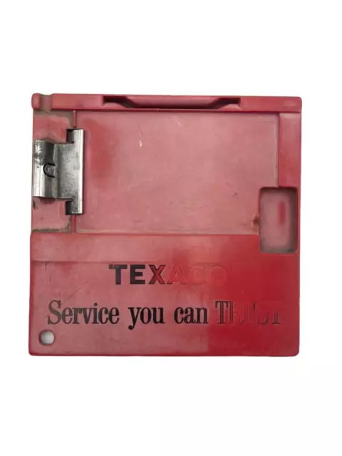 VTG Texaco Service You Can Trust Credit Card Receipt Clipboard Red Farrington