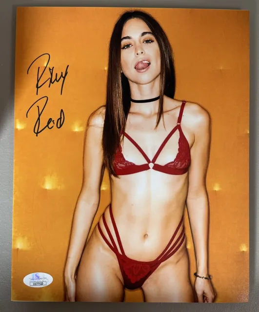 Riley Reid Signed 8x10 Photo Adult Actress Autographed JSA