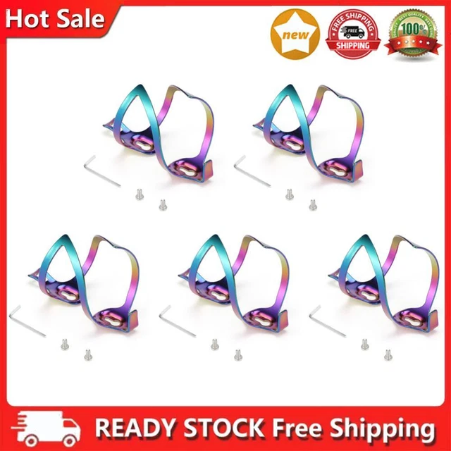 Mountain Bicycle Water Bottle Cage Aluminum Kettle Drink Cup Mount Holder