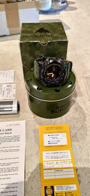 G SHOCK MUDMASTER X Burton gg 1000 full set limited dition EUR