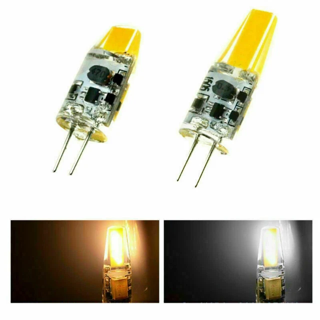 1/5/10X G4 LED AC DC 12V COB Lampe 5W 7W Watt Licht Birne Leuchtmittel ...