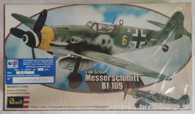 MESSERSCHMITT Bf 109 REVELL MAQUETTE 1/48 REF H-33