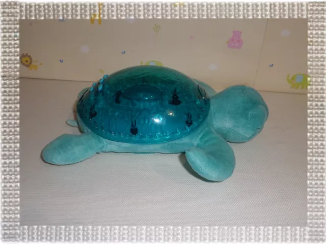 ㉑ -  Veilleuse Tranquil Turtle  Tortue Aqua de Cloud B Ocean Aqua