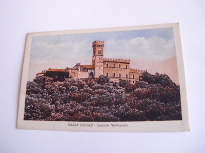 p. Pistoia spedita f Massa Cozzile Castello Medioevale 