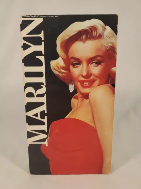 Marilyn (Marilyn Monroe Documentary)(VHS, 1987) Used - Good