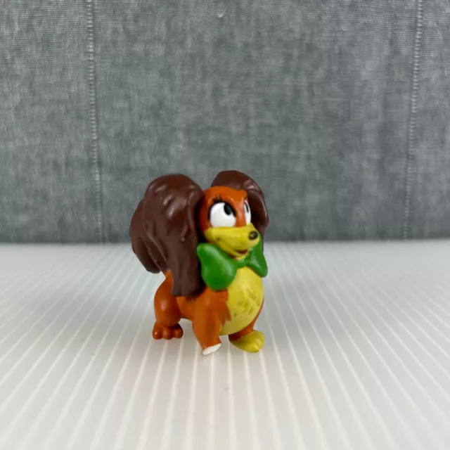 Disney Mickey And Minnie Brown Dog Pet Fifi The Peke Figure Figurine Cake Topper