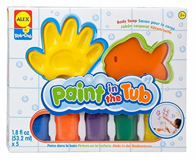 ALEX TOYS RUB a Dub Paint in the Tub Finger Painting Kit $22.98  