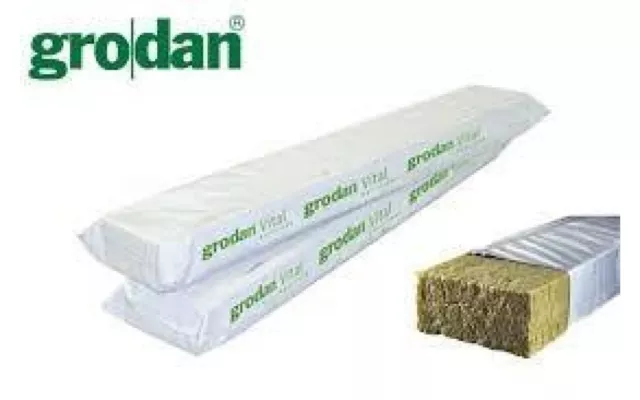 Grodan Expert Steinwollmatte 100 x 15 x 7,5cm - Steinwolle Hydrokultur Slab