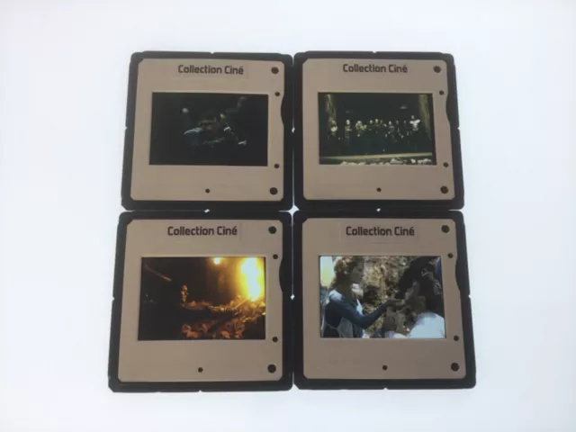 LOT DE 4 DIAPOSITIVES DE PRESSE SLIDES "THE 13th WARRIOR" JOHN MCTIERNAN M27