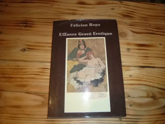 Art Curiosa Felicien Rops L Oeuvre Grave Erotique Pref Pierre Mac Orlan