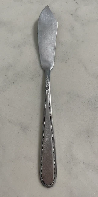 Rogers Stanley Roberts  BEADED ELEGANCE Stainless Butter Spreader Knife