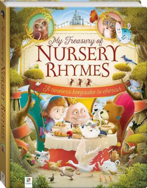 My Treasury of Nursery Rhymes: A timeless keepsake to cherish by Hinkler Pty Ltd