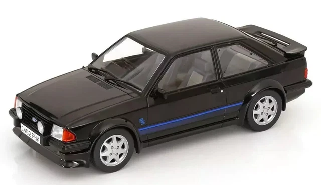 Miniature Ford Escort RS Turbo N°7 – Lotto Haspengouwrally 1985 – MCG 1/18