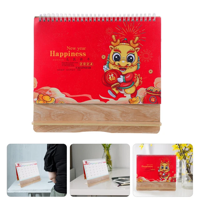DESKTOP CALENDAR 2024 Small Desk Calendar 2024 Standing Flip Book