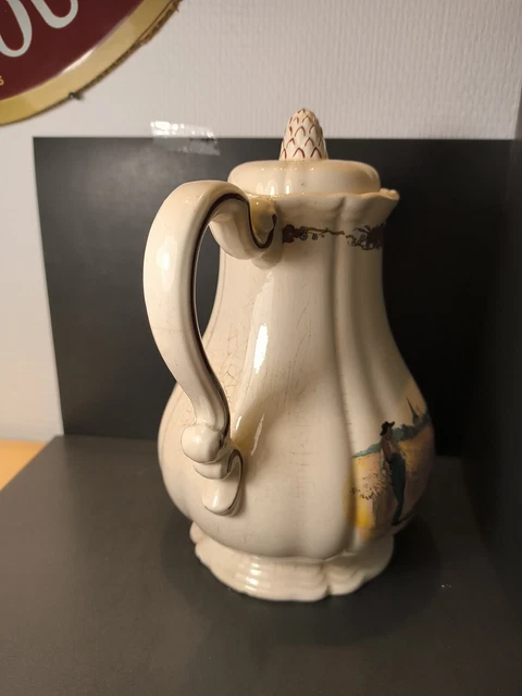 Théière Ancienne Service Alsace Sarreguemines 3