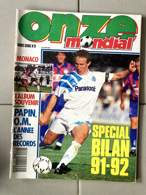 Magazine Onze N°97 – 1984 – Football – Très Bon État – Collection