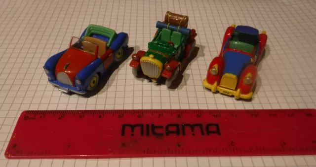 Disney MOTORAMA scala 1:64 USATO set di tre Topolino, Pippo e Paperone