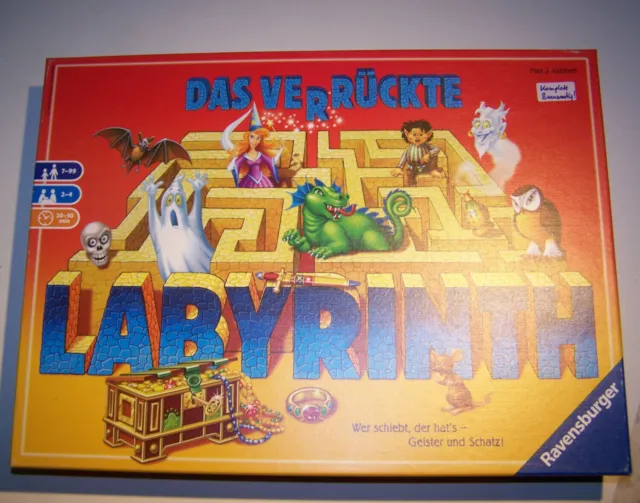 Verkaufe Ravensburger Spiel "Das verrückte Labyrinth" - sehr gut erhalten!