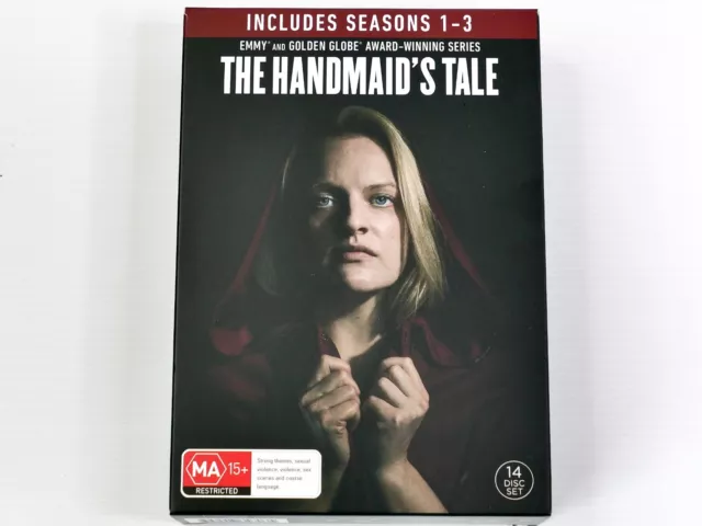 The Handmaids Tale : Season 1-3 (Box Set DVD, 2019) DRAMA Elisabeth Moss