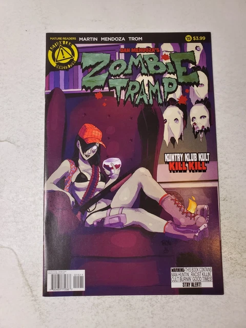 Zombie Tramp, Dan Mendoza, Kult, Zombie, Action Lab NM see pics