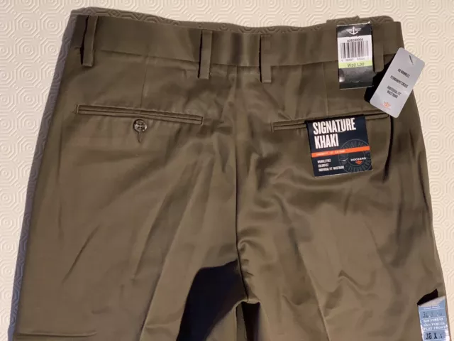 Dockers Mens Classic Fit Easy Khaki Pants Burma Grey 46W x 34L   Discount Scrubs and Fashion