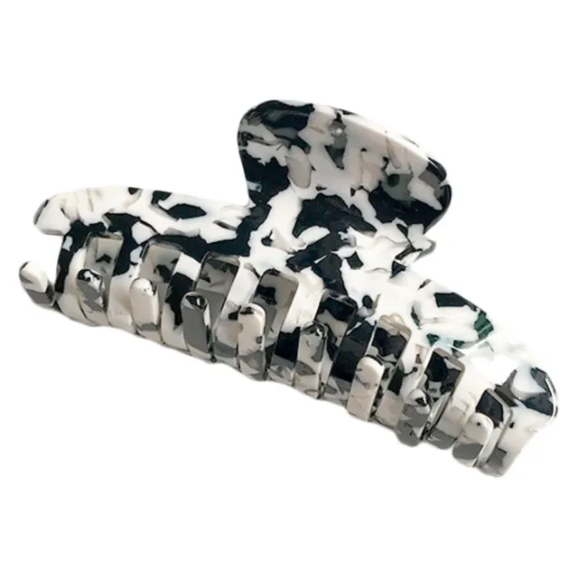 1Pc Acrylic Hair Barrette Leopard Hair Clips Ponytail Claw Clip Catch Jaw Clamp