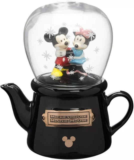 Selten Neu Disney Mickey & Minnie Teekanne & Glas Set Exklusiv Für Japan