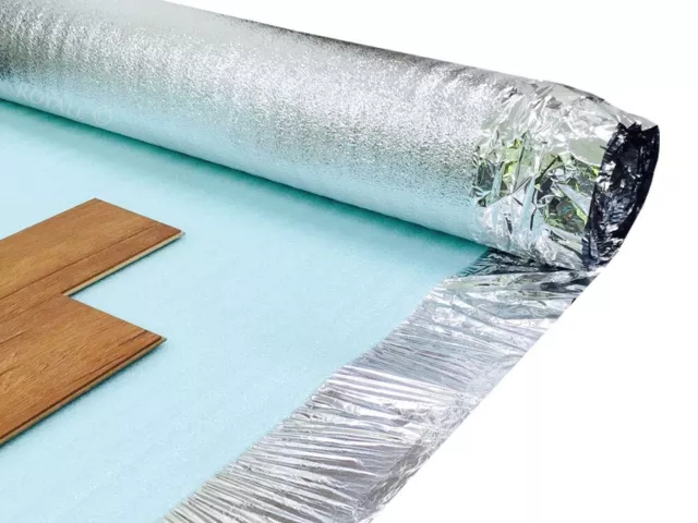 30m2 Deal - 3mm Comfort Silver - Acoustic Underlay For Wood & Laminate Flooring