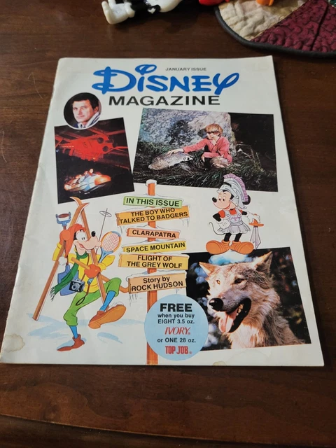 DISNEY MAGAZINE JANUARY Issue-1976 hard to find And Rare Great ...