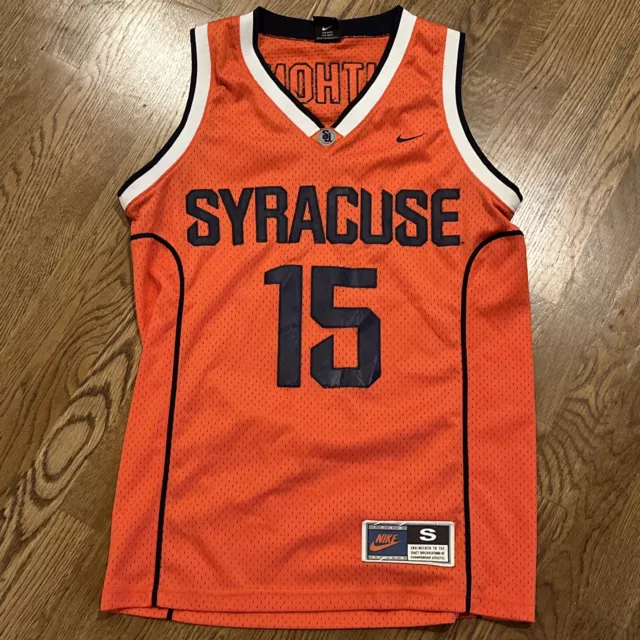 Vintage Carmelo Anthony Syracuse jersey mens size small Nike orange