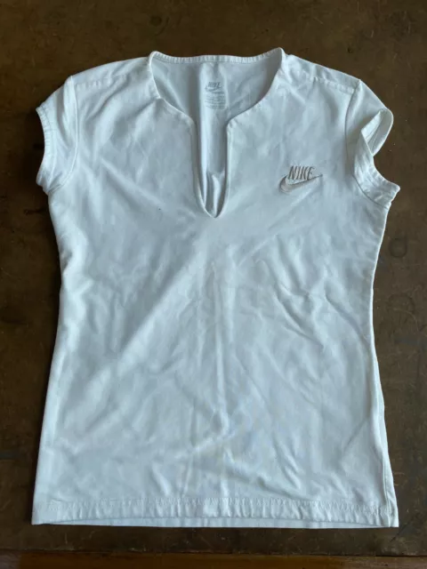 Nike+T Shirt++Bianco++ Tg S ++Originale 100%+Street Wear++Reuse++Vintage