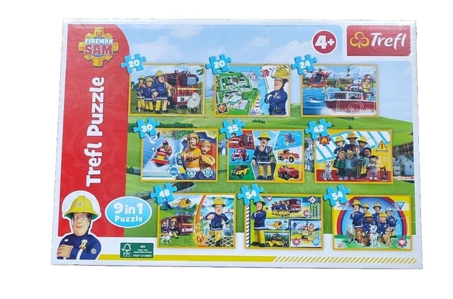 Trefl Puzzle 24 Maxi Pompieropipò – 24 Pezzi Grandi Per Bambini 3+ Anni