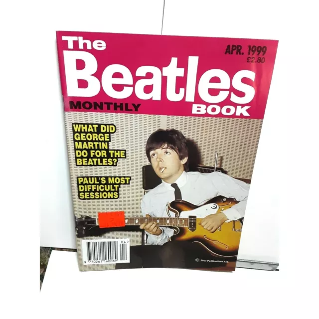 The Beatles Monthly Book Magazine April 1999 Paul McCartney vintage
