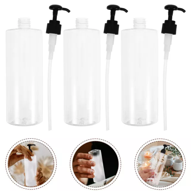 3 PCS Shampoo Travel Container Subpackaging Bottle Shower Gel Bottled