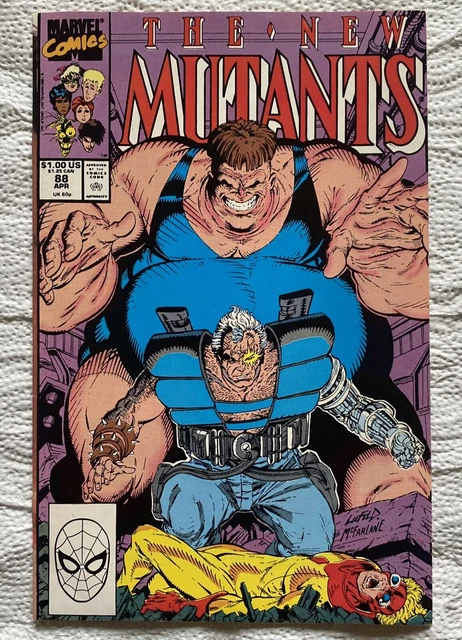 The New Mutants Vol 1 #88 April 1990 The Great Escape Newsstand Marvel Comic