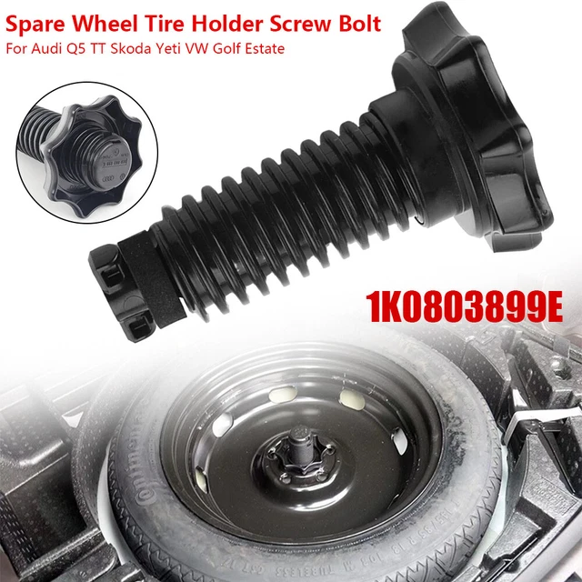 Lug Bolts Compatible With Audi Q5 2010-2017 – Spare Tire Knob Bolts (1K0803899E) – Secure Wheel Fasteners For Stable Driving
