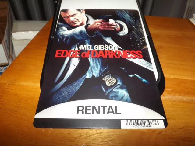 EDGE OF DARKNESS DISPLAY BACKER CARD (not a dvd) 5.5" X 8" NO MOVIE