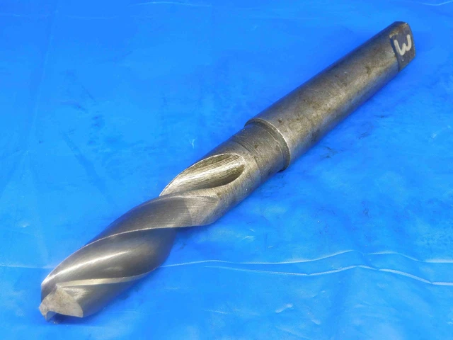 7/8 O.d. Hss Twist Drill Bit Morse Taper #3 Shank 3" Loc 8 1/4 Oal .875 Mt3
