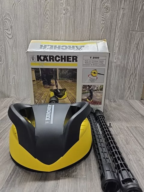 Karcher Presser Washer T Racer T250 Deck & Driveway Cleaner Head Brand **Read**