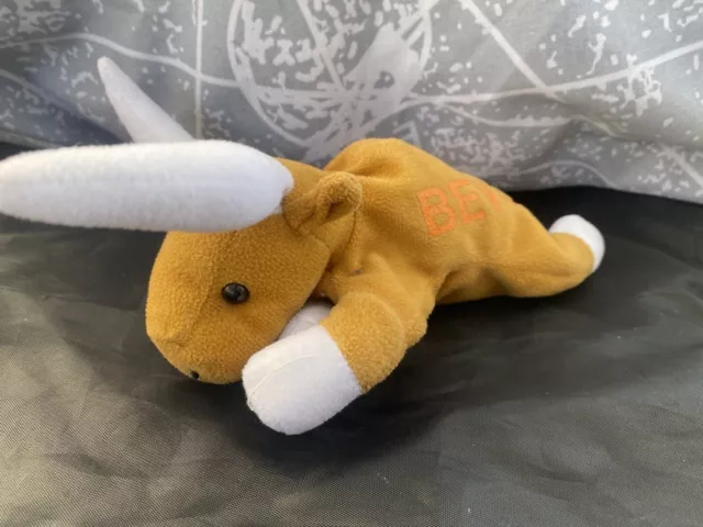Texas Longhorn Horns College Football Bean Bag Mascot Bevo Great