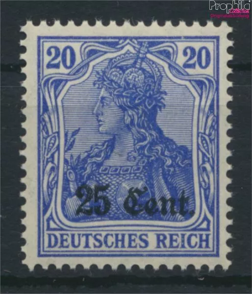 Briefmarken Etappengebiet West 1916 Mi 6a II postfrisch (9774894