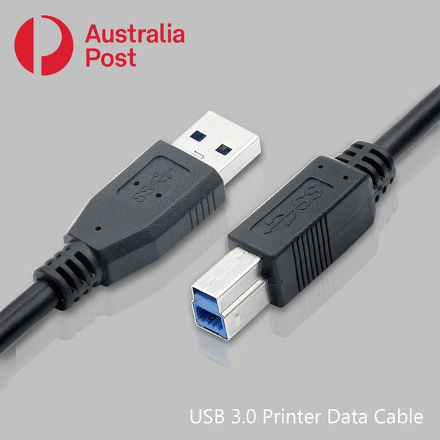 High Speed USB 3.0 Type A Male To B Male Printer Cable 0.5m/1m/2m/3m/5m