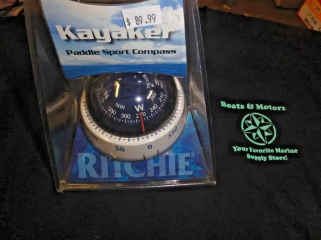 RITCHIE XP-99W Kayaker Compass - Surface Mount White