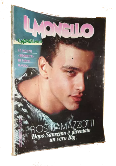 Il Monello - Anno Li - N. 12 - 22 Marzo 1985 - Eros Ramazzotti - Ediz. Universo