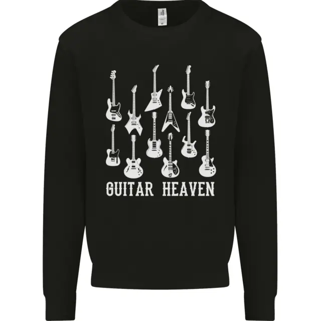 Guitar Heaven Guitarist Electric Acoustic Mens Sweatshirt Jumper