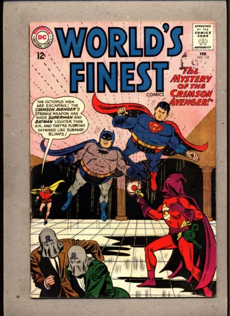 World's Finest #131_February 1963_Fine+_Batman_Superman_Robin_Silver Age Dc!