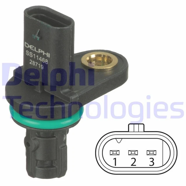 DELPHI Nockenwellensensor Hallgeber Zündimpulsgeber SS11468 für OPEL CHEVROLET
