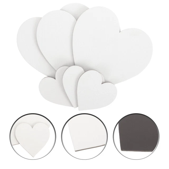 6 piezas paneles de lona tabla de lona para pintura acrílica