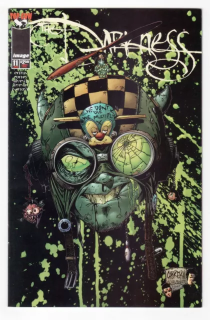 Top Cow Image Comics The Darkness (1996) #11 Cabrera VARIANT NM 9.4