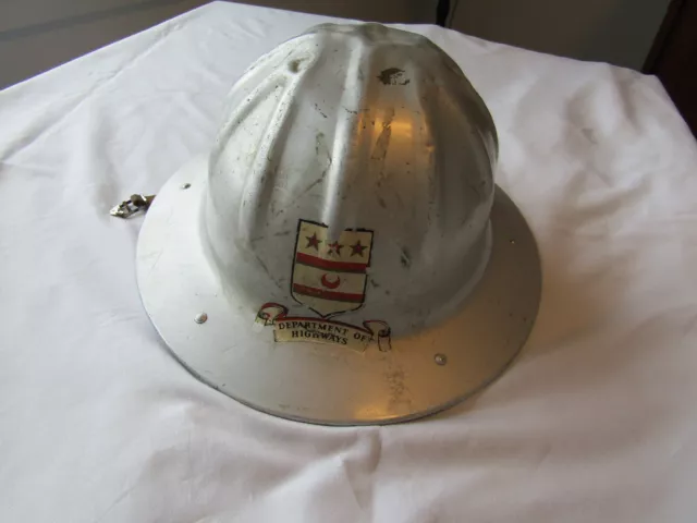 Vintage  B.f. Mcdonald  Aluminum Hard Hat